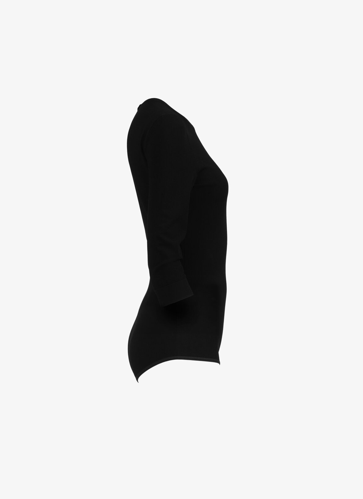 Exposed-Back Bodysuit ALAÏA BLACK EXPOSED-BACK BODYSUIT